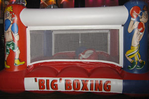 Bounce 'n' Box inflatable boxing ring