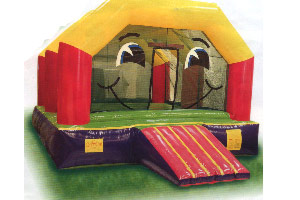Happyface Bouncer party bouncy castle 