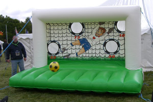 Inflatable Penalty Shootout game
